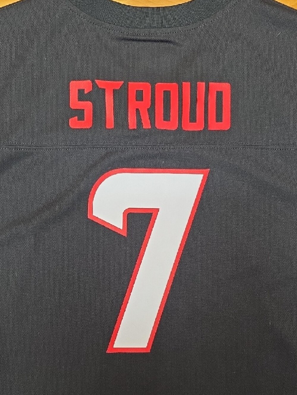 NEW C.J. Stroud NFL Houston Texans Football Game Jersey Youth XL (18/20) Black - Picture 2 of 15